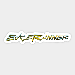 Edgerunner title Sticker